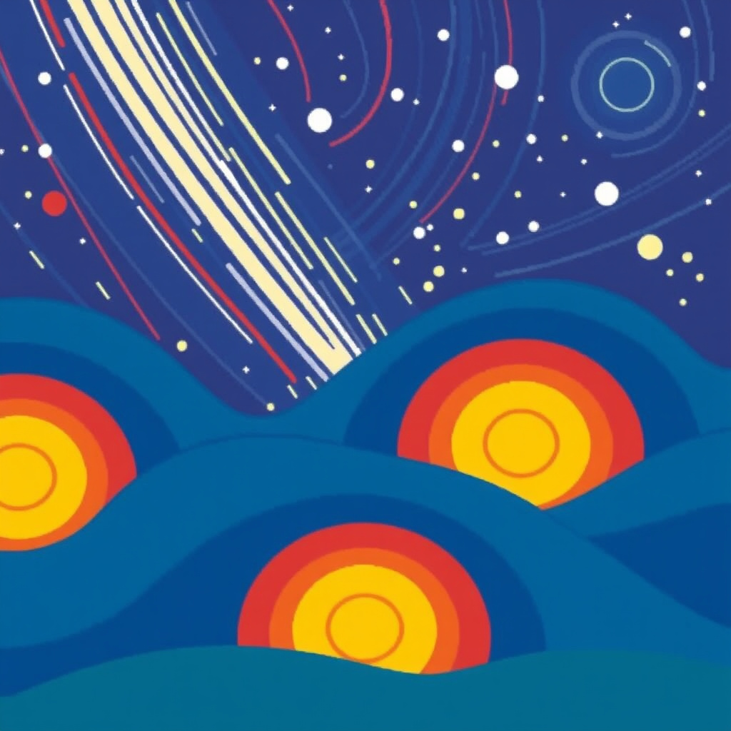 Meteor shower 2